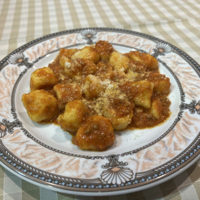 gnocchi al ragù di carne