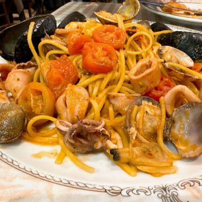 Tonnarelli alla pescatora